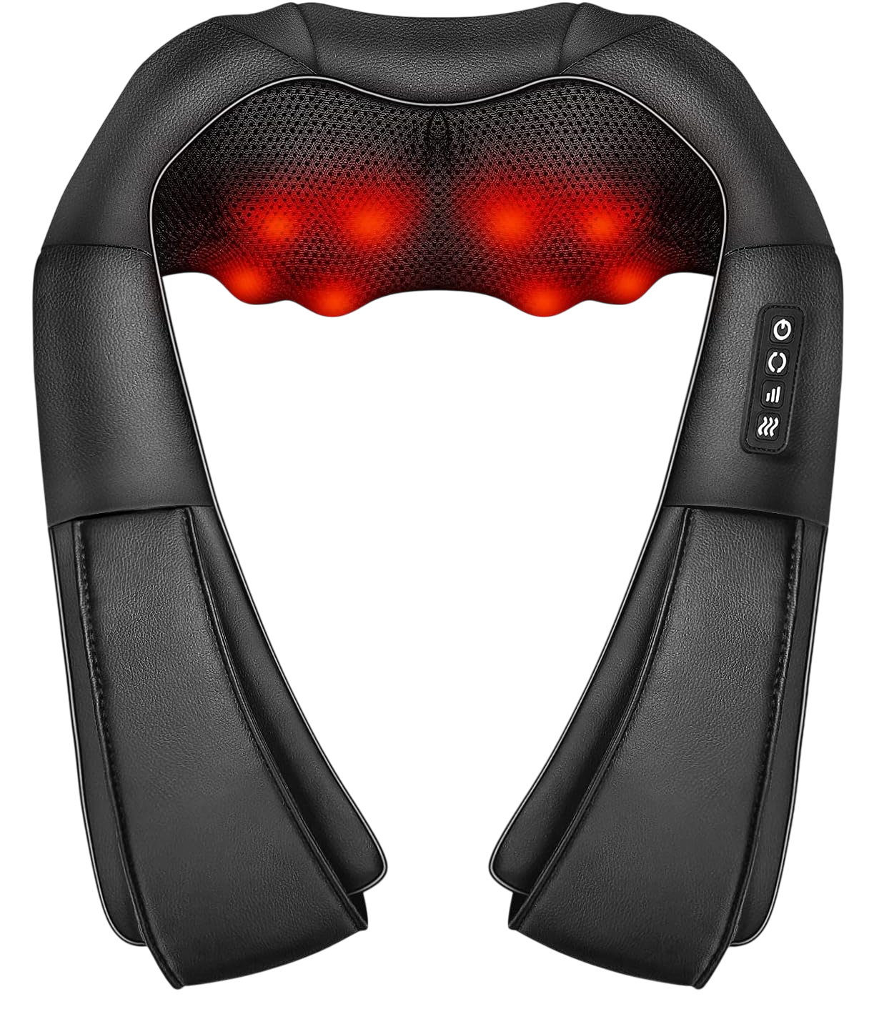 InvoSpa cordless shiatsu lumbar back massage pillow with heat
